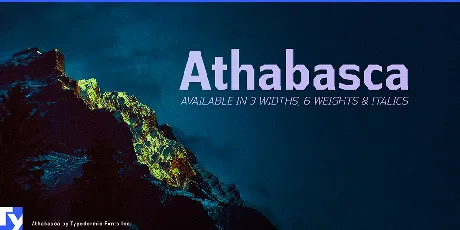 Athabasca font