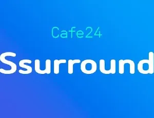 Ssurround Sans Serif font