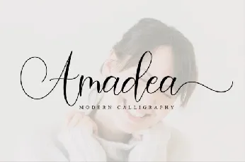 Amadea Script font