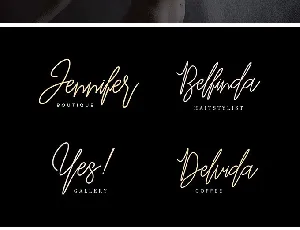 Befindisa Script font