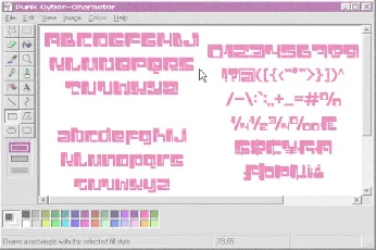 Punk Cyber font