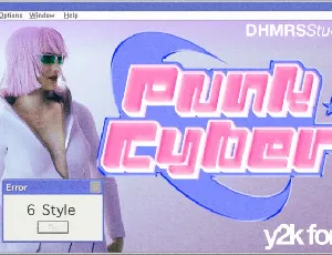 Punk Cyber font