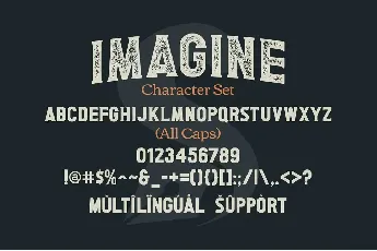 Imagine font