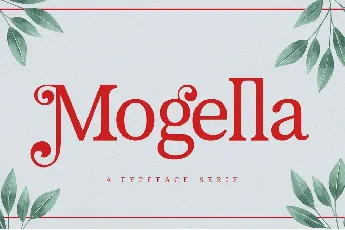 Mogella Serif Typeface font