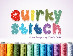 Quirky Stitch font