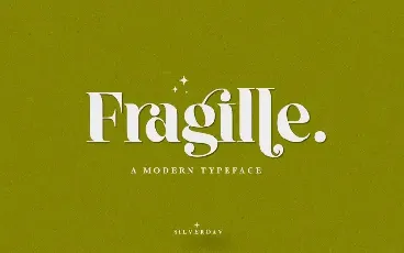 Fragille Serif font