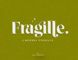 Fragille Serif font