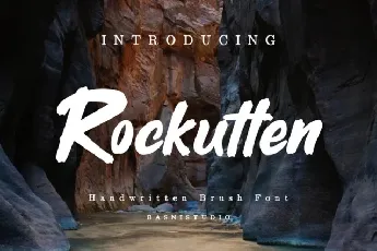 Rockutten font