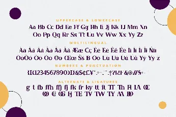 Tamarind font