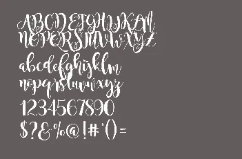 Magnolia Sky font