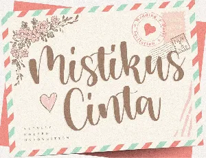 Mistikus Cinta font