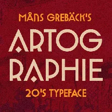 Artographie font