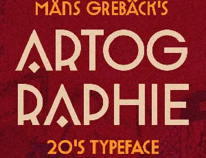 Artographie font