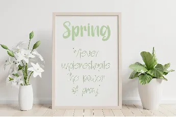 SpringWelcomeFont