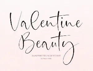 Valentine Beauty font
