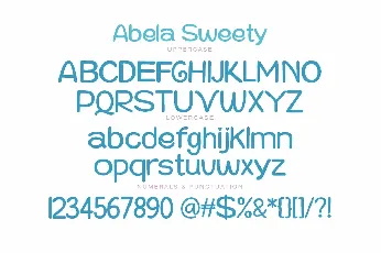 Abela Sweety font