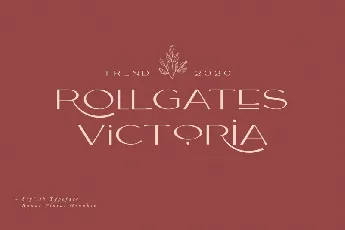 Rollgates Victoria font