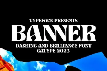 Banner font