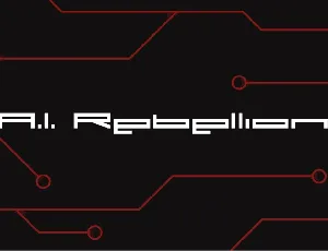 A.I. Rebellion font