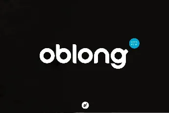 Oblong Logo font