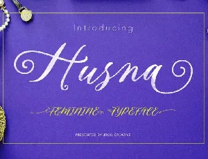 Husna Script font