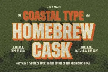 Homebrew Cask font