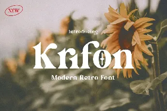 Krifon Regular font