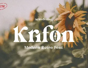 Krifon Regular font