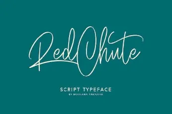 Red Chute Handwritten font