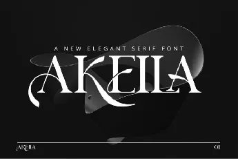 Akeila font