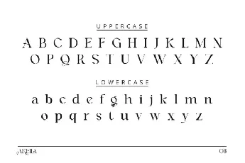 Akeila font