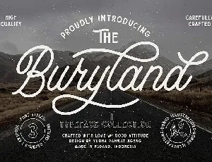 Buryland Script font