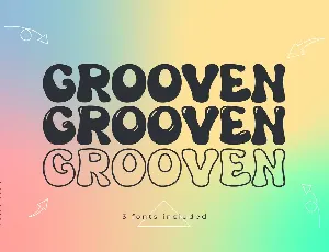 Grooven font