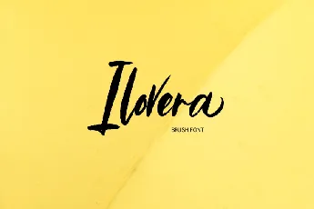 Ilovera Script font