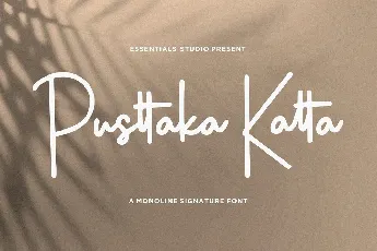 Pusttaka Katta font