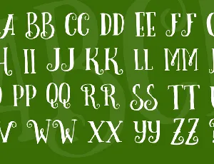 Curely font
