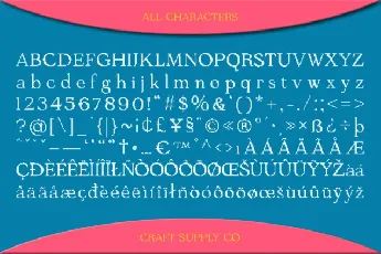 Ascella Disco font