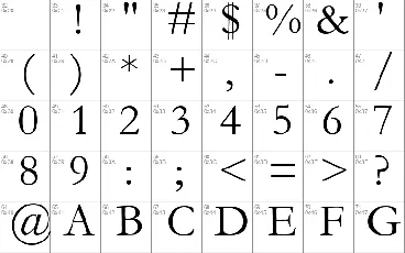 Garamond font