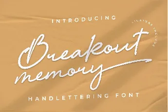 Breakout Memory font