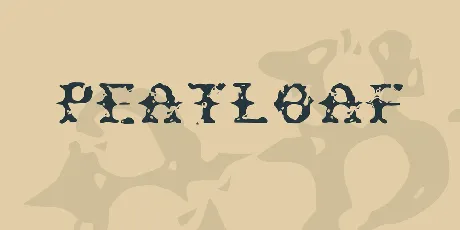 Peatloaf font