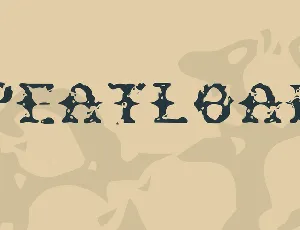 Peatloaf font