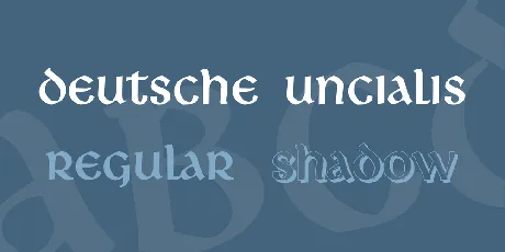 Deutsche Uncialis font