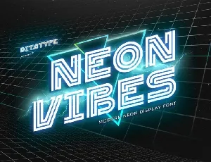 Neon Vibes font