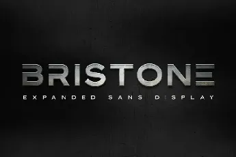 Bristone Display font