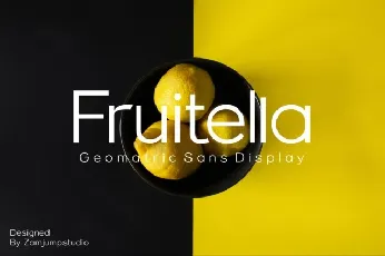 Fruitella font