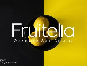 Fruitella font