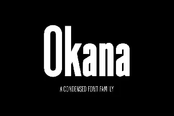 Okana font