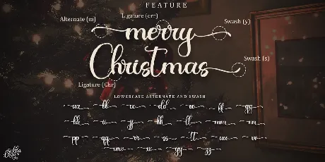 Christmas Night font