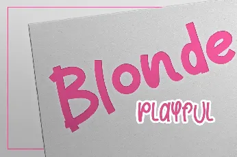 PinkBarbie font