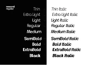 Neueral font